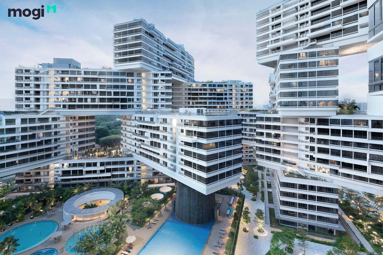 Chung cư có thiết kế đẹp nhất Thế Giới Interlace - singapore